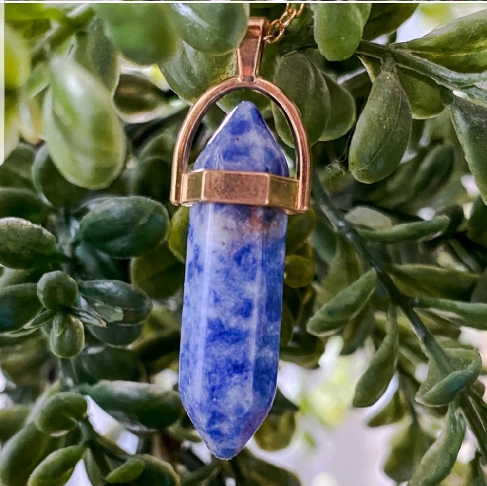 ◇Autumn◇ Stone Pendant Layered Necklace - Picture 3 of 3